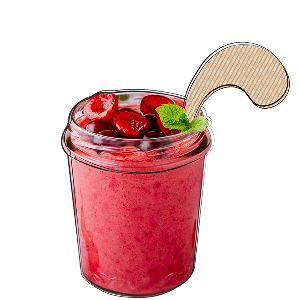 smoothie à la cerise