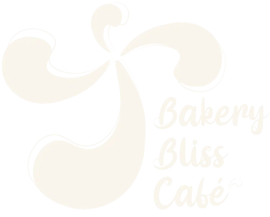 Logo Bakery Bliss Café blanc